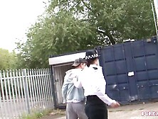 Erotic Cop Sucking Off The Bad Dude's Nuts