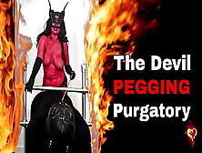 Devil Pegging Purgatory Satan Cosplay Nude Hard Core Rough Pegging Bondage Bdsm Miss Raven Training Zero Halloween Flr