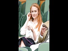 Sophie Turner Jerk Off Challenge To The Beat (Metronome)