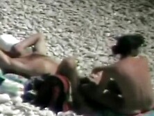 Loose Slim Girl Rides On A Throbbing Pecker At The Beach Of Crimea