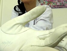 Manusi din piele, leder handschuhe