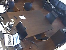 Russian Boss Fucks Secretary At Office Hidden Cam