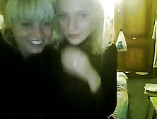 Tipsy Woman With Girls On Webcam Gds