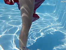 Swimming Pool Hot Erotics With Mimi Cica Dressed Up