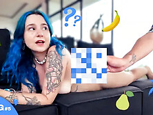 I Guess What Fruit Fits in My Pussy - Hairy French Vlog