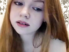 Teen Redhead Solo Deepthroat