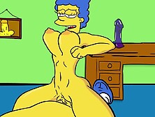 marge screws homer