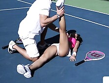 Dillion Harper - Fucking Her Tennis Coach On The Court