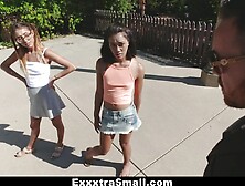 Exxxtrasmall - Tiny Gals Drilled By One Large Schlong!