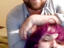 Rough Amateur Blowjob And Fingering On Webcam