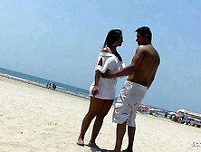 Brazilian Latina Teen With Perfect Ass Pickup And Talk To Fuck By Huge Cock Stranger