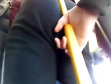 Winter Pussy Touching Of Stranger 30 Yo Women.  She Enjoyed