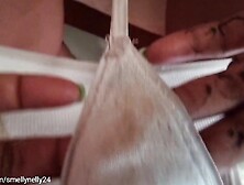 I Love Sniffing And Eating Her Bawdy Vagina And Anal Opening In Unwashed Strap After Gym