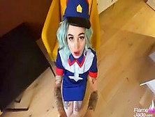 Cosplay Deep Sucking And Anal Sex After Hunting Pokemon