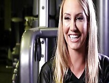 Charlie Sheens Ex Girlfriend Brett Rossi Gym Workout