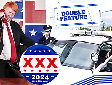 BANGBROS - Extra! Extra! Porn Double Feature: Luna Star,  Norah Gold,  & Lyla Lali
