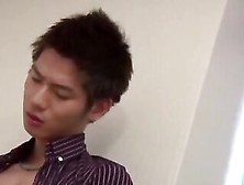 Japanese Twink Got Oral & Bareback