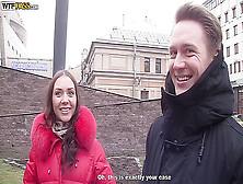 Amateur milf paid for sex in a public place