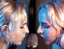 ASMR Double Licking Blue Yeti Mic