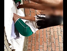 Taking the virginity of the new girl at school. 18 years old, she is convinced to have sex during recess. She comes from the cou