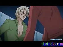 Handsome Hentai Couple Hot Love Fun At Home