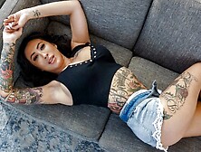 Tattooed Thai Mylf Lily Lane Demonstrates Her Perfect Curves Before Riding Massive Fresh Meat - Mylf