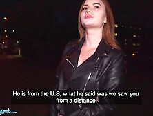 Outdoor Agent Katarina Rina Pounded Doggy Style inside Woods