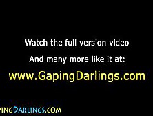 Anally toyed babe ass rimmed