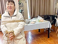 Two Chinese Girls Tried Bondage