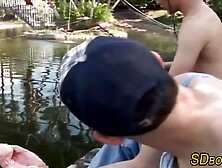 Well Hung Latino Twink Barebacks Amateurs Ass Outdoors