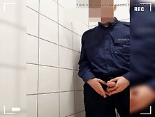 Security Guard Masturbates And A Lot Of Sperm