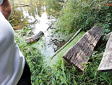 munichgold's outdoor habdjob, bj public in the forest.. have fun