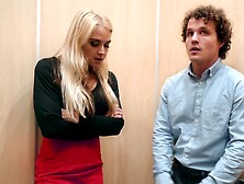 Stuck In An Elevator And Fucking With Sarah Vandella