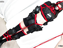 Asian bondage cosplayer 7