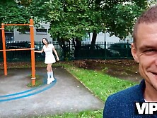 VIP4K.  Ejaculation instead of cash.  Hawt sex with Milena Ray