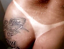 Hidden in the shower I had sex with my friend's husband