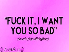 Cheating On My Bf With You [Flirty][Erotic Audio][Ffm]