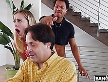 Bangbros - Young Haley Reed Fucks Boyfriend Behind Her Dad’S Back