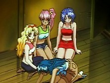 Redhead hentai bondaged and hot poked