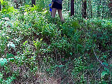 A Stranger Rammed Me In The Woods As Soon As I Peed.  Hottie Lilu Amateur Porn Film