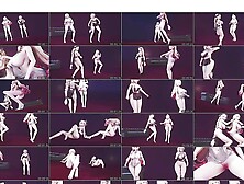 Two Sexy Milfs Hot Dance In Sexy Dress