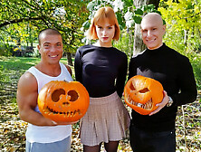 Dolly Dyson No Nut November Part 1 - Double Penetration Threesome