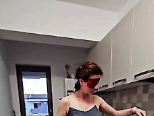 Roommate Can't Resist And Licks My Breasts - Breasts With Whipped Cream