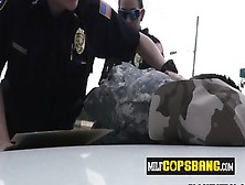 Milf Cops Climb Upon Phony Soldiers Big Cock And Ride It Like Pro S