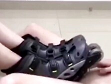 Game of Dicks - Sexual Roleplay Scenario With Masturbation Challenge Between Two Girls And A Guy