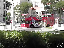 Sexy Spanish teen picked up and fucked by fat guy (18+)