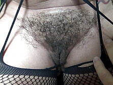 Gigantic Breasts Arab Cuck Wifey With A Very Hairy Snatch