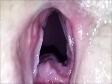 Inside Cunt View Of Chunky Gape Cunt After Monstrous Meat Wrecking It