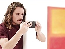 Stepson blackmails Nina Elle to fuck him