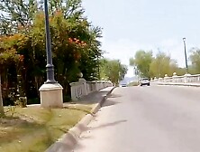 Banged date on the beach with the Spanish Pequena Nery